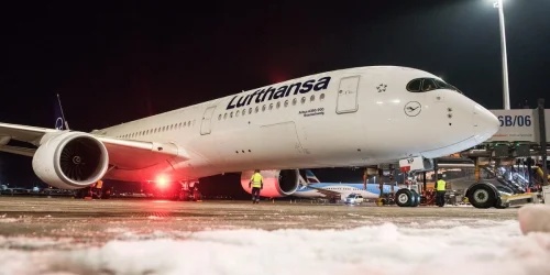 Hundreds stranded overnight on grounded planes at Munich Airport after snowstorm