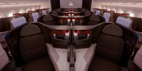 Delta Air Lines unveils next-generation business class suites with sliding doors