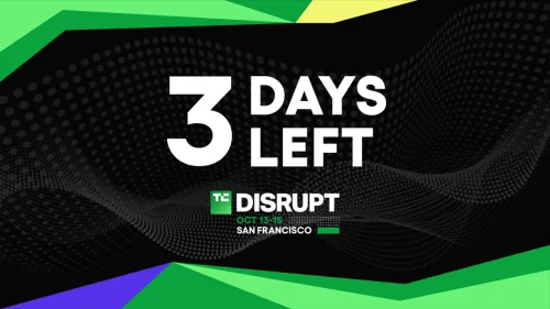 Super Early Bird pricing for TechCrunch Disrupt 2026 ends in three days