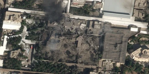 Satellite images reveal severe damage to Iranian Supreme Leader's compound after strikes