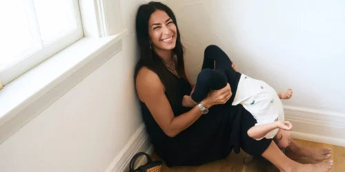 Fashion designer Rebecca Minkoff rejects work-life balance as a harmful myth