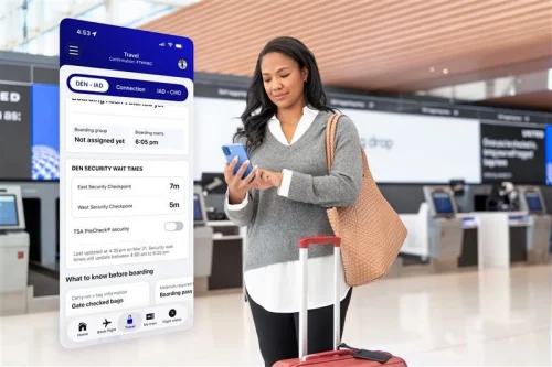 United Airlines app adds real-time TSA wait times amid government shutdown