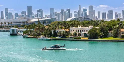 Miami's Billionaires Bypass Traffic with Floating Helipad Service