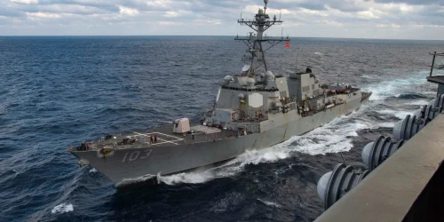 US Navy Fires USS Truxtun Commander Following At-Sea Collision with Supply Ship