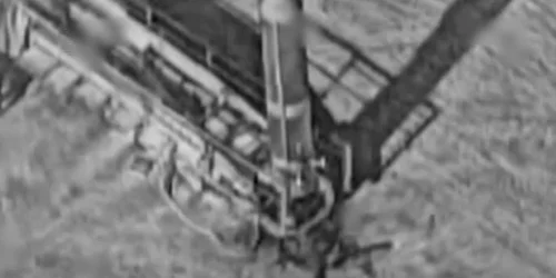 Israel releases footage of strikes on Iranian missile launchers in western Iran