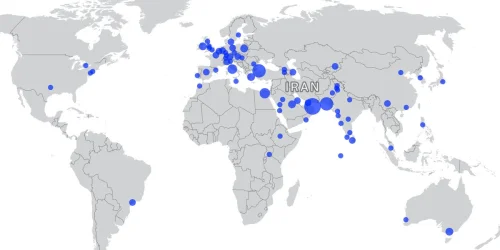Iran Strikes Force Over 145 Flight Diversions Across Middle East