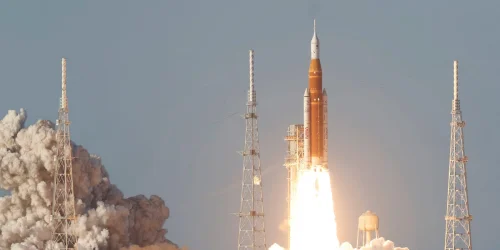 NASA's Artemis II mission launches, sending crew on historic lunar flyby