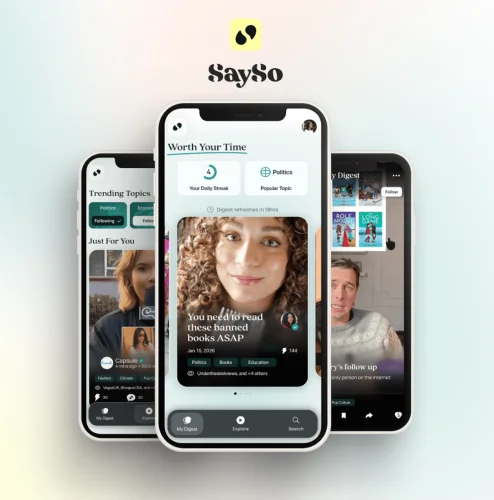 SaySo app launches to combat misinformation with curated short-form news videos