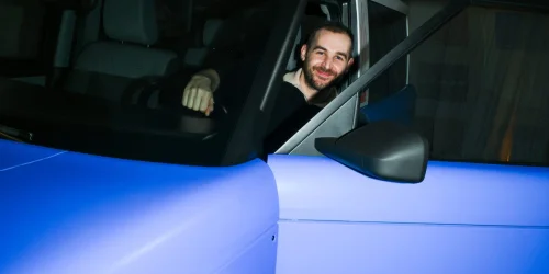 Slate unveils minimalist electric truck prototype backed by Jeff Bezos