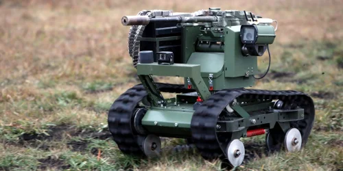 Ukraine's Ground Robot Missions Triple as War Enters Fifth Year