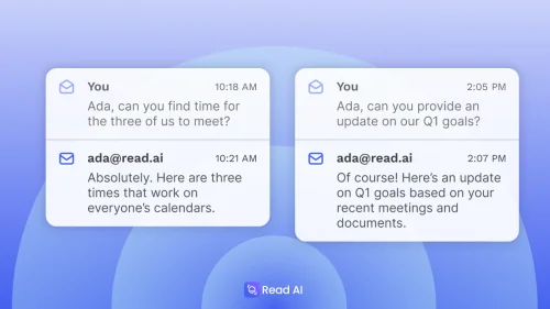 Read AI launches 'digital twin' email assistant to manage schedules and answer queries